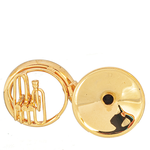 AZB0583 - Brass French Horn/Cas/2.6