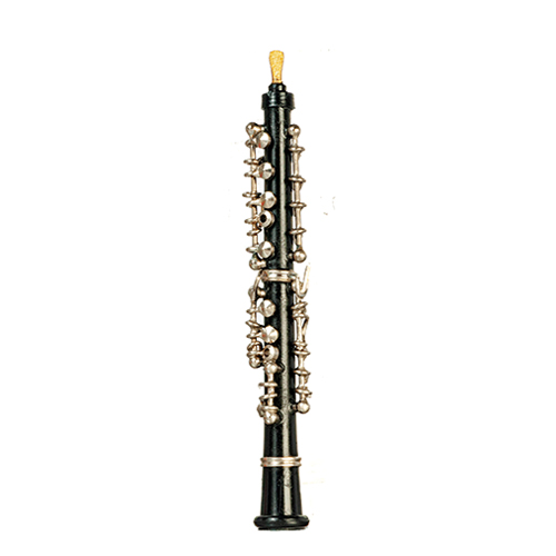 AZB0585 - Black Oboe/Case/3.35In