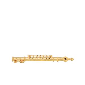 AZB0593 - Brass Piccolo/Case/2.4In