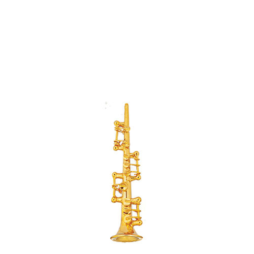 AZB0595 - Brass Sopranino Sax/1.6In