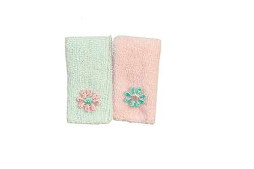 AZB0685 - Embroidered Towels/Set/2