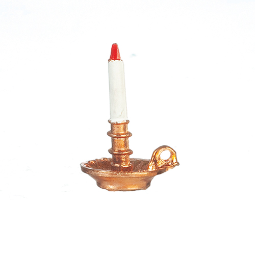 AZB1558 - Candlestick W/Candle