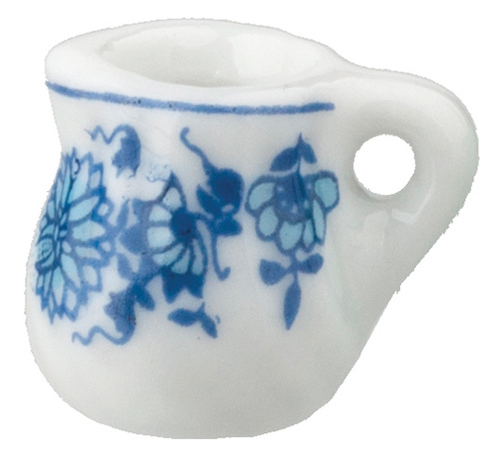 AZB5081 - Blue Floral Cream Pitcher