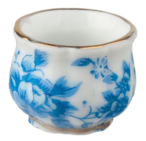 AZB5119 - Blue Floral Cachepot