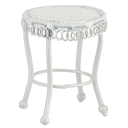 AZB5135 - Side Table/White Wire