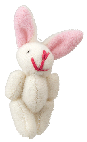 AZB5180 - Stuffed Bunny/White