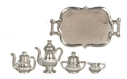 AZD0158 - Tea Set, Silver Plated