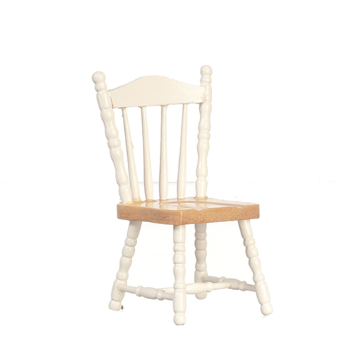 AZD0807 - Chair, White/Oak/Cb