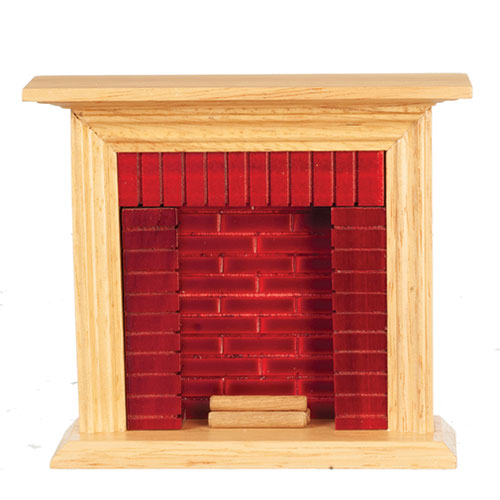 AZD1180 - Fireplace/Bricks/Oak