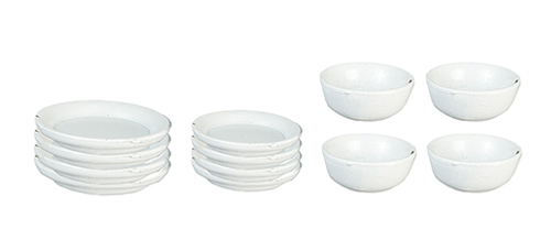 AZD2764 - White Dishes/Set/12