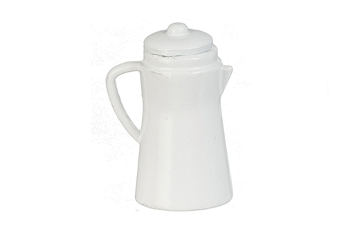 AZD2803 - White Coffee Pot