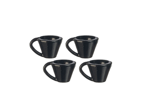 AZD2811 - Black Cups/Set/4