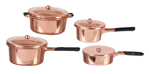 AZD3653 - Copper Pot Set/8