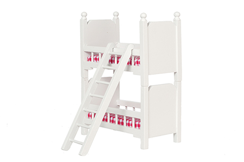 AZD4149 - Bunk Beds With Ladder, White/Cb