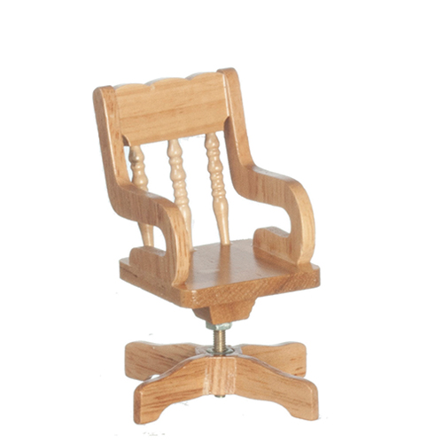 AZD4692 - Swivel Desk Chair/Oak