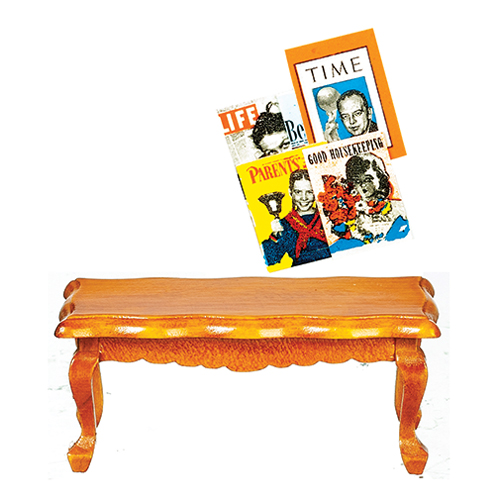 AZD6840A - Coffee Table/Wal/W/Mags.