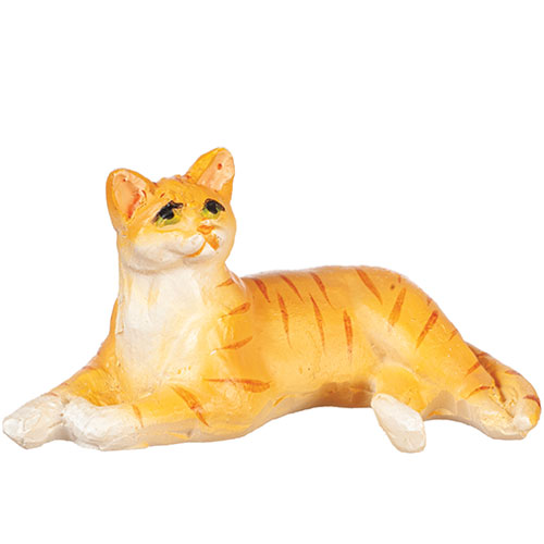 AZE0231 - Laying Cat/Orange