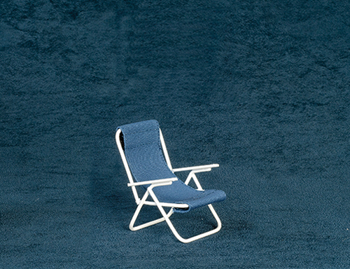 AZEIWF568 - Small Chair/Blue/White