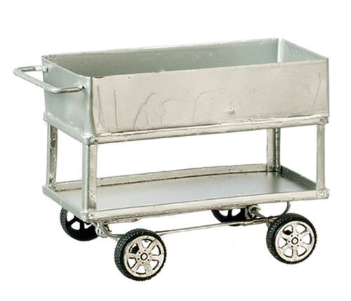 AZEIWF601 - Silver Utility Cart