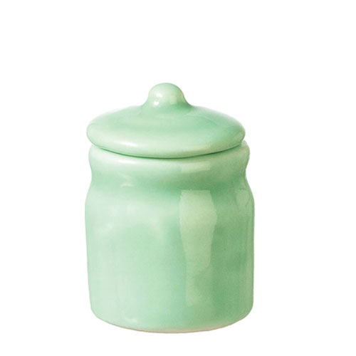 AZG5991 - Green Cookie Jar