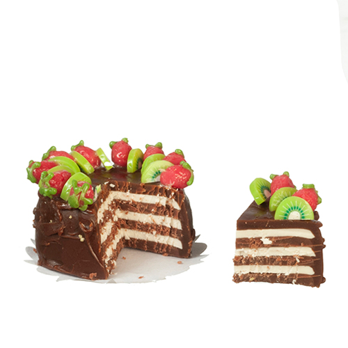 AZG6276 - Chocolate Cake W/1 Slice