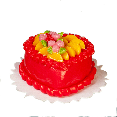 AZG6393 - Red Heart Cake
