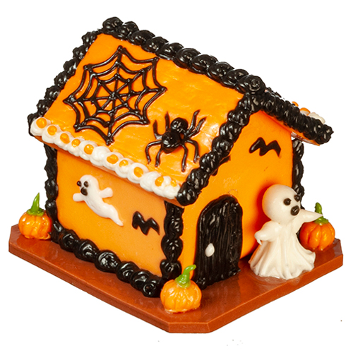 AZG6394 - Halloween Gingerbread House