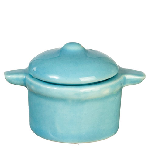 AZG6509 - Ceramic Pot/Light Blue