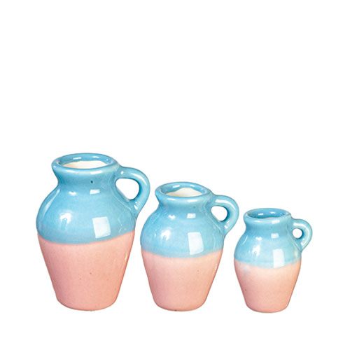 AZG6563 - 2-Color Vases/Set/3