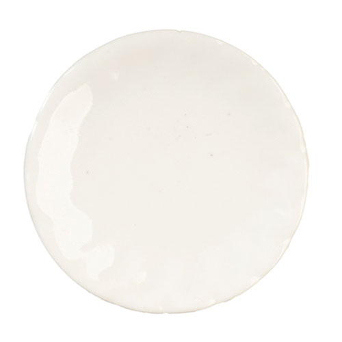 AZG6629 - Round Ceramic Plate/White