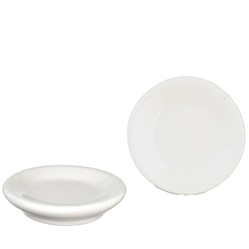 AZG6631 - Round Ceramic Plate/White