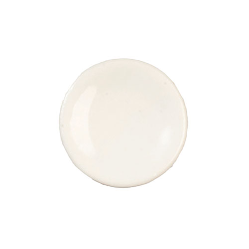AZG6632 - Round Ceramic Plate/White