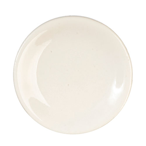 AZG6633 - Round Ceramic Plate/White