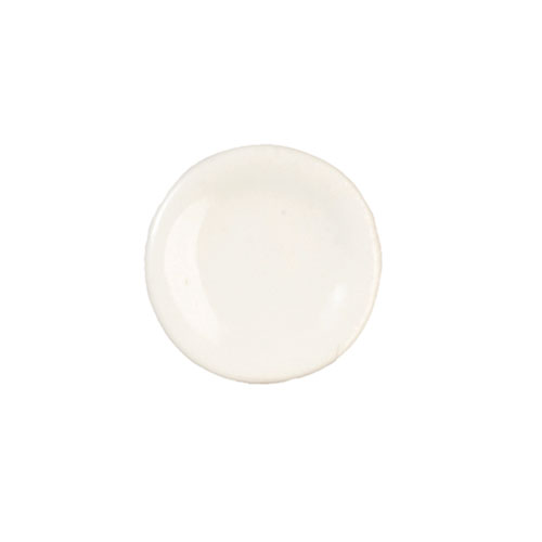 AZG6641 - Sm.Rd.Cer.Plate/White