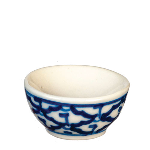 AZG6649 - Small Ceramic Bowl, Blue Delft