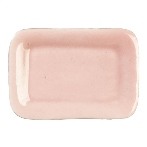 AZG6667 - Rect.Ceramic Plate/Pink