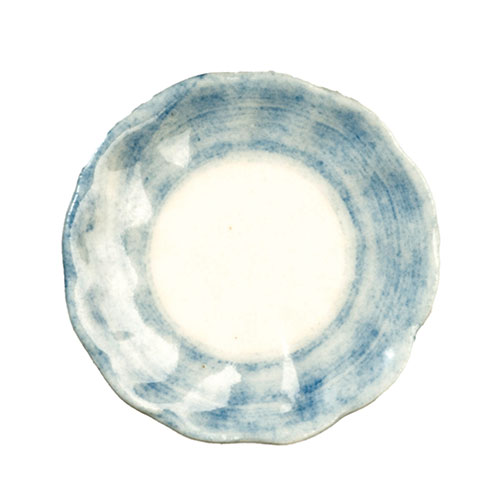 AZG6668 - Rd.Cer.Plate/Blue Trim