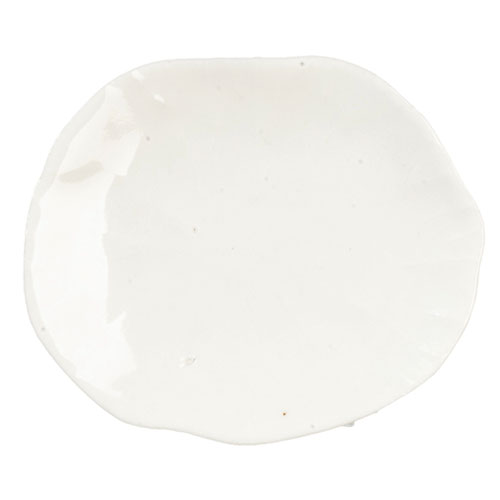 AZG6682 - Med.Oval Plate/White