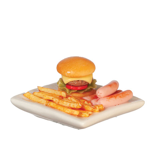 AZG6728 - Burger Platter