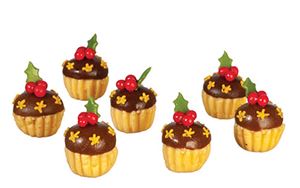 AZG6735 - 7 Cupcakes/Christmas