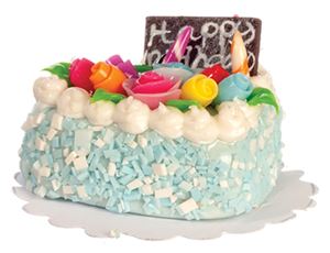 AZG7140 - Birthday Cake/Astd/1 Cake