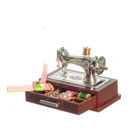 AZG7326 - Silver Sewing Machine with Needle Movement