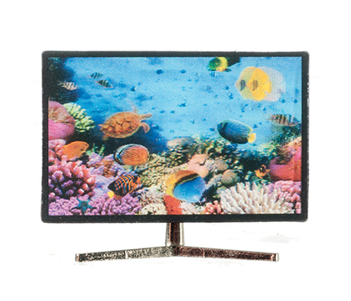 AZG7523 - Smart Television With 3D Image Of Fish