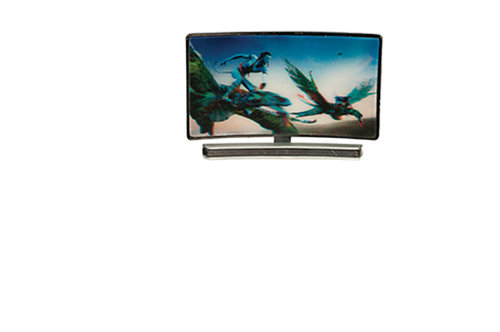 AZG7526 - Curved Television with 3D Image