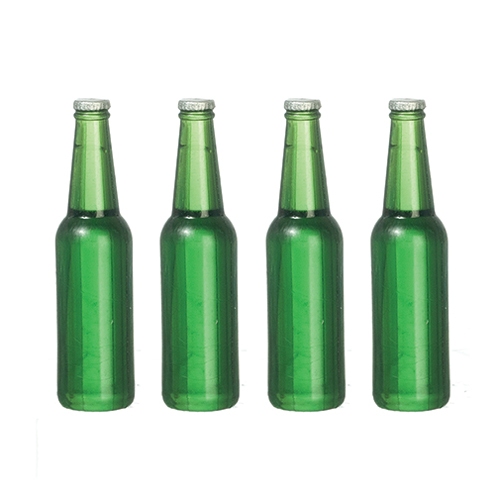 AZG7544 - Green Beer Bottle, Glass