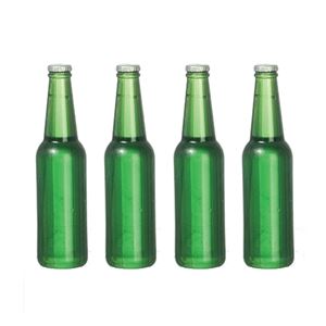 AZG7544 - Green Beer Bottle, Glass