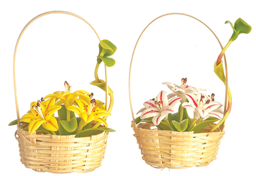 AZG7863 - Hand Made Flower Basket/2