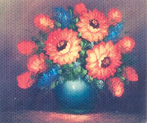 AZG7965 - Tableau On Canvas/Flowers