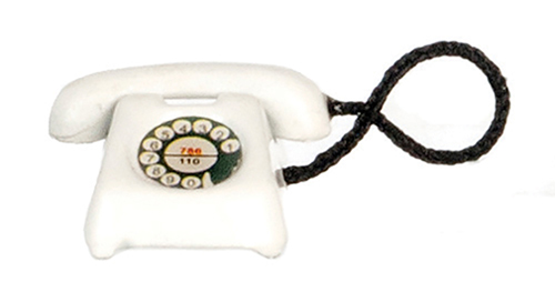 AZG8010 - Telephone, White