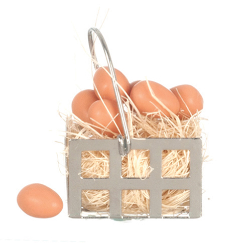 AZG8271 - Egg Basket/Brown Eggs
